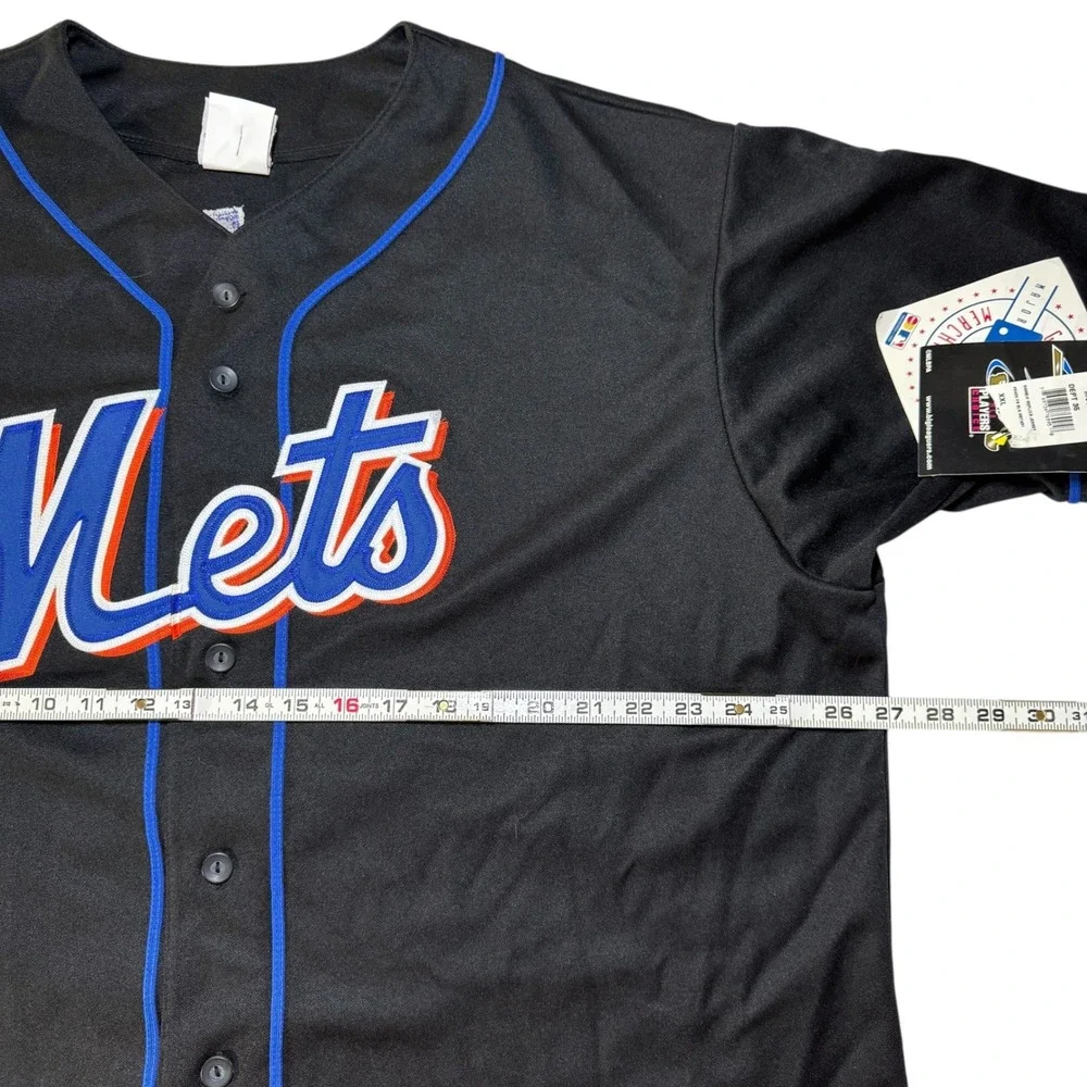 Majestic Piazza 31 Mets Jersey XXL Black Majestic Korea MLB Vintage Sewn - Picture 7 of 10